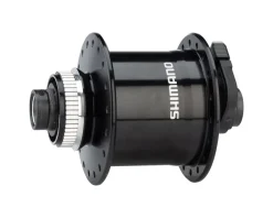 Shimano Wheels & Parts|Holiday Shopping|DH-UR705-3D Dynamo Front Disc Hub (Black) (Centerlock) (12 x 100mm) (36H)