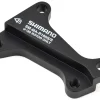 Shimano Brakes|Disc Brake Adapters (Black) (For IS Caliper) (R180S/S) (IS to IS) (180mm Rear)