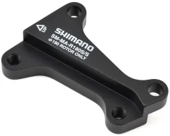 Shimano Brakes|Disc Brake Adapters (Black) (For IS Caliper) (R180S/S) (IS to IS) (180mm Rear)