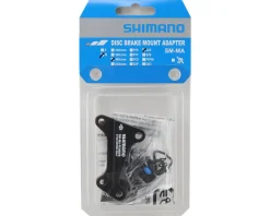 Shimano Brakes|Disc Brake Adapters (Black) (For IS Caliper) (R180S/S) (IS to IS) (180mm Rear)