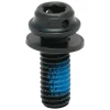 Shimano Brakes|Replacement Parts|Disc Brake Caliper Fixing Bolts (Black) (15.2mm) (Drilled Bolt Head)