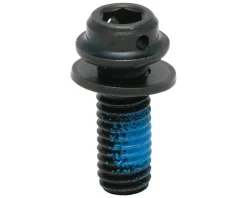 Shimano Brakes|Replacement Parts|Disc Brake Caliper Fixing Bolts (Black) (15.2mm) (Drilled Bolt Head)