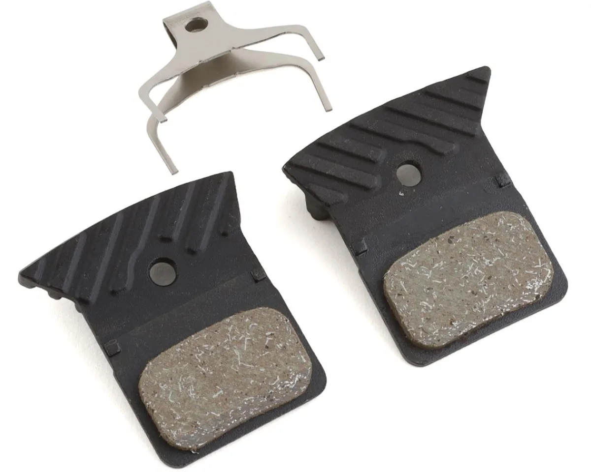 Shimano Replacement Parts|Brakes|Disc Brake Pads (Resin) (w/ Cooling Fins) (BP-L05A-RF) ( Road) (1 Pair)