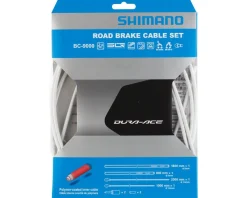 Shimano Brakes|Cables & Housing|Dura-Ace BC-9000 Road Brake Cable Set (White) (Polymer-Coated) (1.6mm) (1000/2050mm)