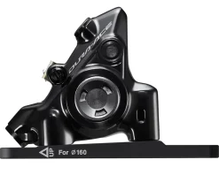 Shimano Brakes|Electronic Shifting|Dura-Ace BR-R9270 Disc Brake Caliper (Black) (Hydraulic) (Front) (Flat Mount)