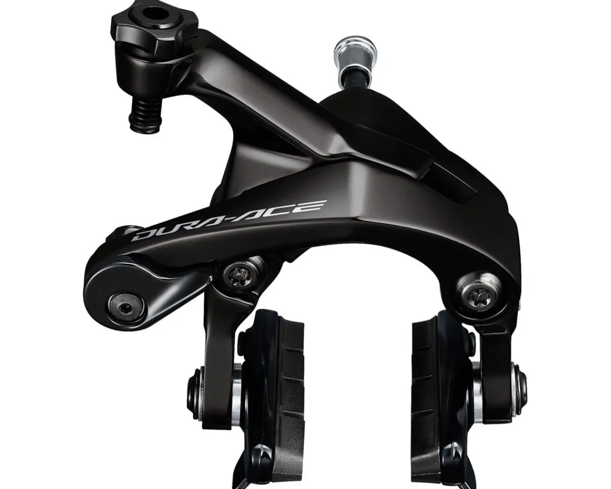 Shimano Brakes|Electronic Shifting|Dura-Ace BR-R9200 Rim Brake Calipers (Black) (Front)