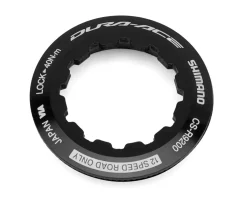 Shimano Replacement Parts|Holiday Shopping|Dura-Ace CS-R9200 Cassette Lock Ring & Washer (Black)