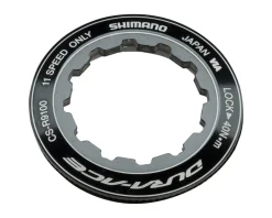 Shimano Wheels & Parts|Replacement Parts|Dura-Ace CS-R9100 Cassette Lockring (Black)