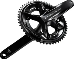 Shimano Electronic Shifting|Cranksets & Parts|Dura-Ace FC-R9200 Crankset (Black) (2 x 12 Speed) (Hollowtech II) (165mm) (50/34T)