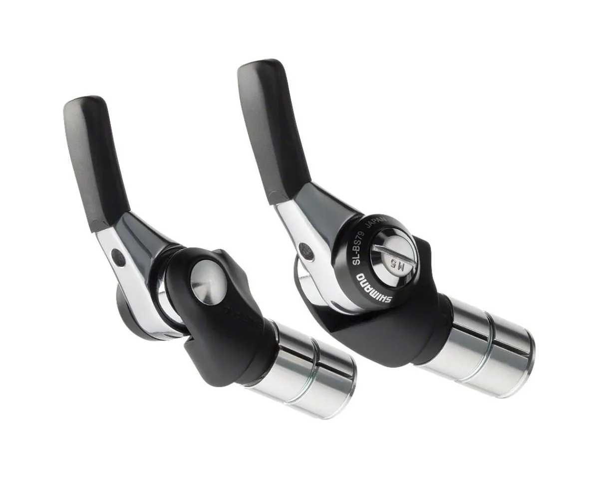Shimano Shifters|Holiday Shopping|Dura-Ace Sl-BS79 Bar End Shifters (Black) (Pair) (2/3 x 10 Speed)