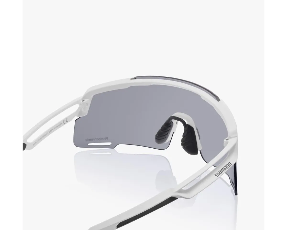 Shimano Sunglasses & Goggles|Equinox RS CE-EQNX5 Sunglasses (Matte White) (Photochromic)