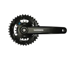 Shimano Cranksets & Parts|Holiday Shopping|FC-M315-B2 Crankset (7/8-Speed) (Riveted) (JIS Square Taper Spindle) (170mm) (51.8mm) (36/22T)