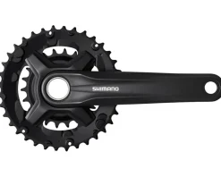 Shimano Cranksets & Parts|Holiday Shopping|FC-MT210-2 Crankset (Black) (2 x 9-Speed) (Hollowtech II) (170mm) (36/22T)