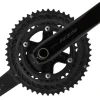 Shimano Electronic Shifting|Cranksets & Parts|105 FC-R7100 Crankset (Black) (2 x 12 Speed) (Hollowtech II) (165mm) (50/34T)