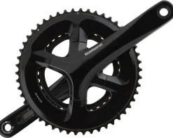 Shimano Cranksets & Parts|Holiday Shopping|FC-RS520 Crankset (Black) (2 x 12 Speed) (165mm) (50/34T)