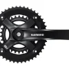 Shimano Cranksets & Parts|Holiday Shopping|FC-TY501-2 Crankset (Black) (2 x 7/8 speed) (Square Taper) (170mm) (46/30T)