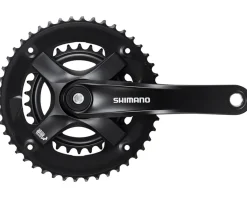 Shimano Cranksets & Parts|Holiday Shopping|FC-TY501-2 Crankset (Black) (2 x 7/8 speed) (Square Taper) (170mm) (46/30T)