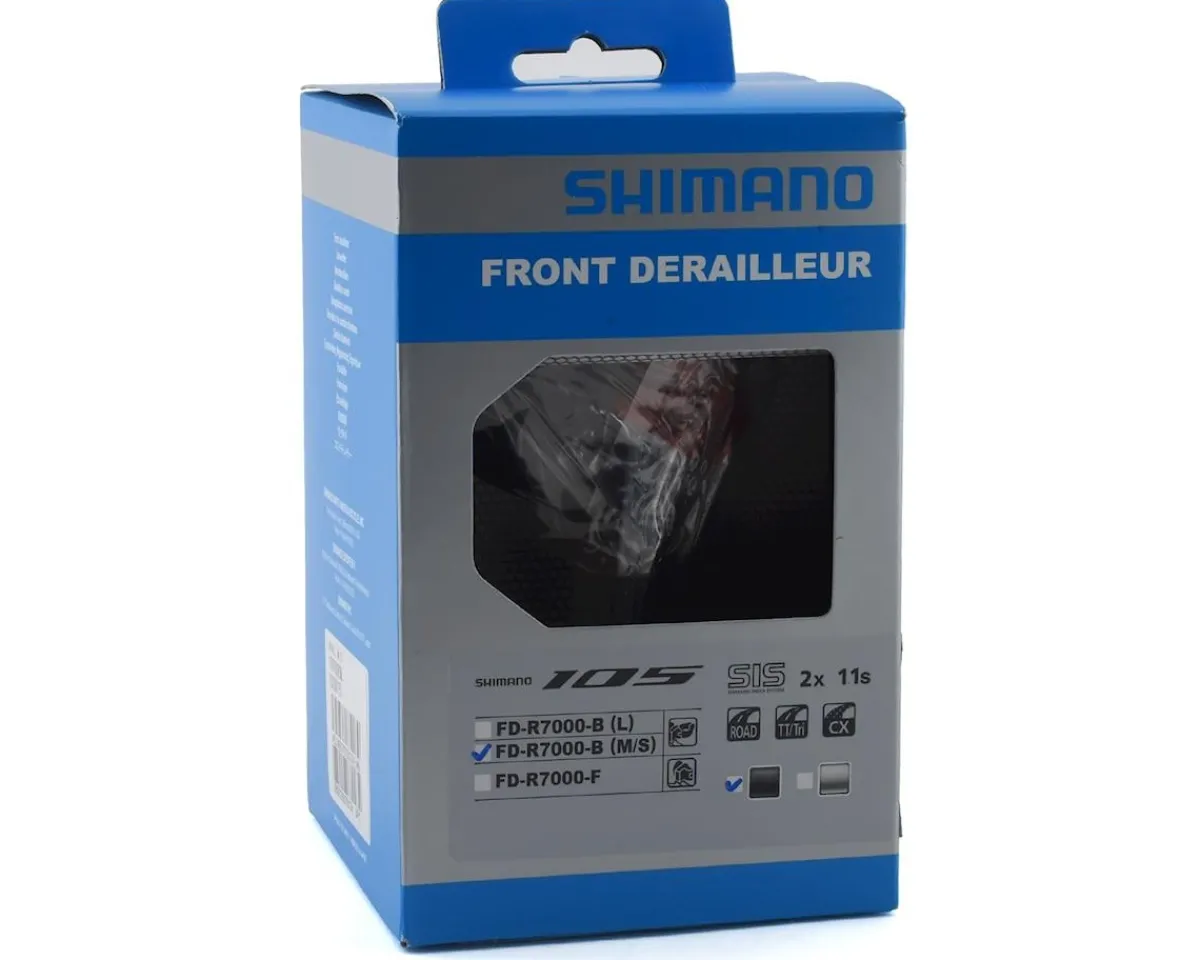 Shimano Holiday Shopping|Derailleurs & Parts|105 FD-R7000 Front Derailleur (Black) (2 x 11 Speed) (28.6/31.8mm) (Down Swing) (Bottom Pull)