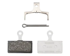 Shimano Brakes|Replacement Parts|G05A-RX Disc Brake Pad & Spring Bulk Pack (Resin Compound) (Alloy Back Plate) (Box/50 Pairs)