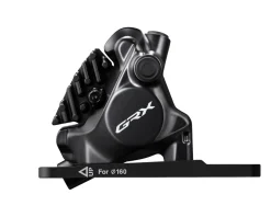 Shimano Replacement Parts|Brakes|GRX BR-RX820 Disc Brake Caliper (Black) (Hydraulic) (Rear) (Flat Mount)