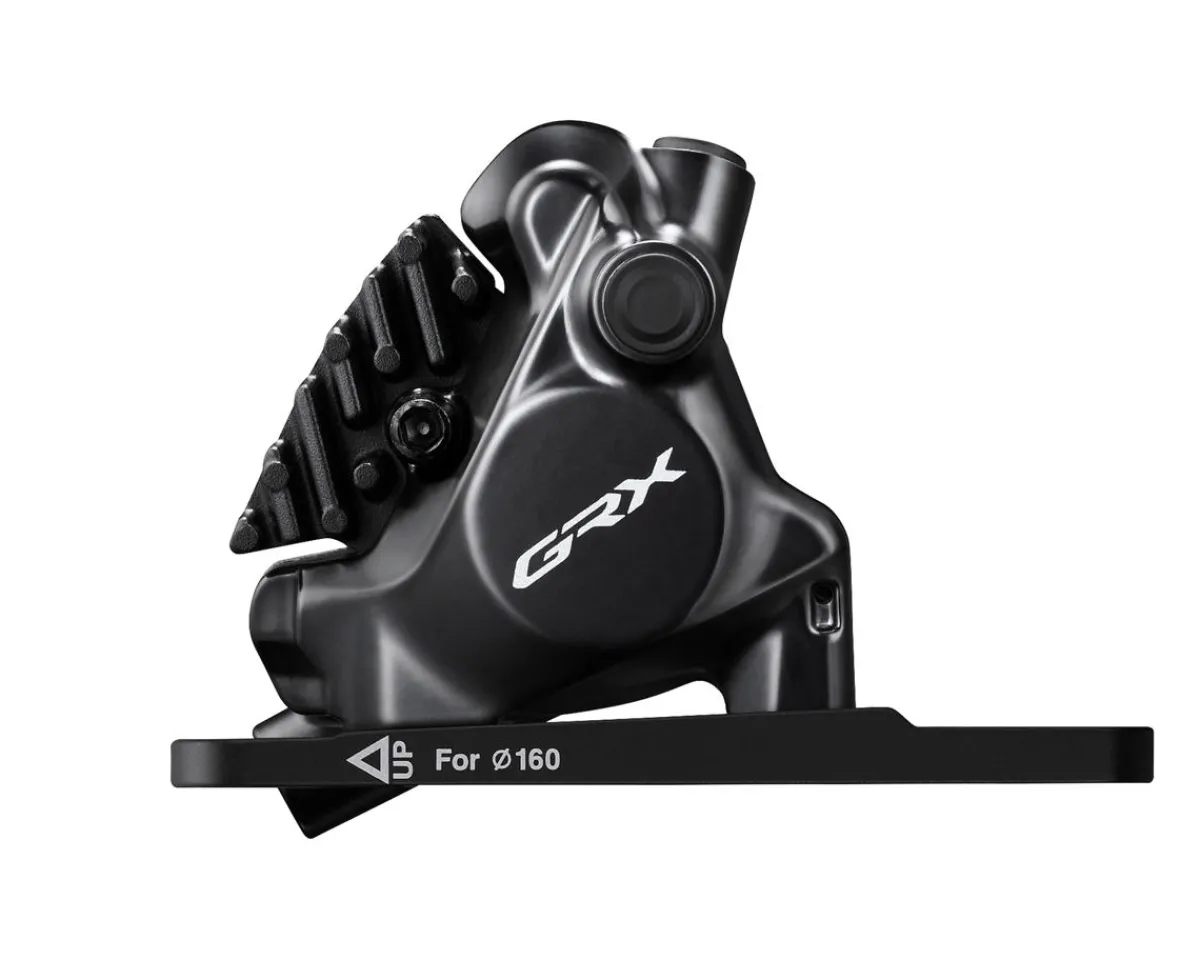 Shimano Replacement Parts|Brakes|GRX BR-RX820 Disc Brake Caliper (Black) (Hydraulic) (Rear) (Flat Mount)