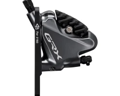 Shimano Brakes|Electronic Shifting|GRX Di2 ST-RX815 Hydraulic Disc Brake/Shift Lever Kit (Black) (Left) (Flat Mount) (2x) (Caliper Included) (Electronic)