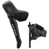 Shimano Brakes|Electronic Shifting|GRX Di2 ST-RX715 Shift/Hydraulic Disc Brake Lever Kit (Black) (Left) (Brake Only) (Electronic) (Wireless) (Caliper Included)