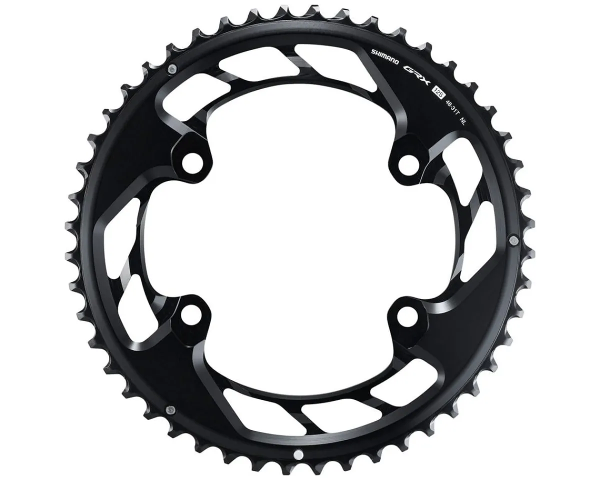 Shimano Chainrings & Accessories|Replacement Parts|GRX FC-RX820-2 Chainring (Black) (Outer) (48T)