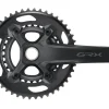 Shimano Cranksets & Parts|Holiday Shopping|GRX FC-RX610-2 Crankset (Black) (2 x 12 Speed) (Hollowtech II) (165mm) (46/30T)