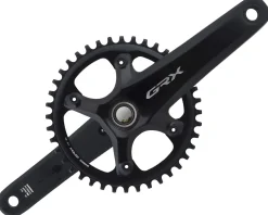 Shimano Cranksets & Parts|Holiday Shopping|GRX FC-RX810 Crankset (Black) (1 x 11 Speed) (Hollowtech II) (170mm) (40T)
