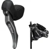 Shimano Shifters|GRX RX820 Brake/Shift Lever Kit (Black) (Flat Mount) (Left) (Dropper Post Remote) (BR-RX820 Caliper Included)