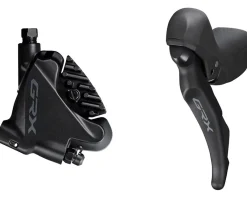 Shimano Brakes|Shifters|GRX ST-RX600 Hydraulic Disc Brake/Shift Lever Kit (Black) (Left) (Flat Mount) (2x) (Caliper Included)