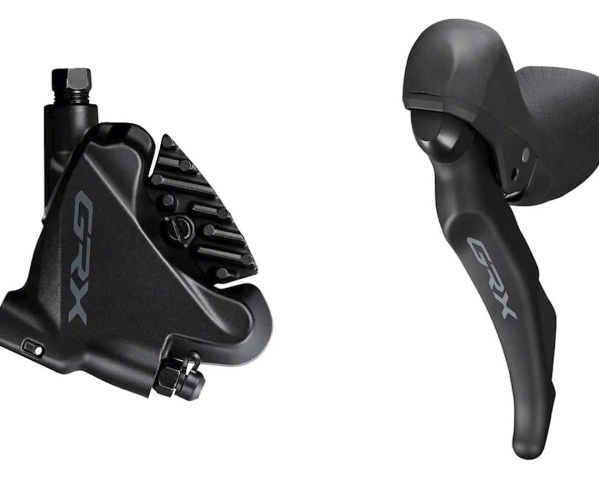 Shimano Brakes|Shifters|GRX ST-RX600 Hydraulic Disc Brake/Shift Lever Kit (Black) (Left) (Flat Mount) (2x) (Caliper Included)