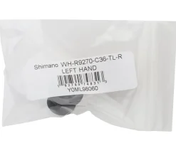Shimano Wheels & Parts|H-R9270-C36 Left Hand Lock Nut with O-Ring (Black) (For Dura-Ace Rear Hub)
