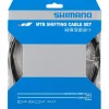 Shimano Cables & Housing|Holiday Shopping|MTB SP41 Stainless Derailleur Cable Set (Black) (1.2mm) (2100mm)