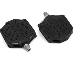 Shimano Pedals & Cleats|PD-EF205 Urban Flat Pedals (Black)