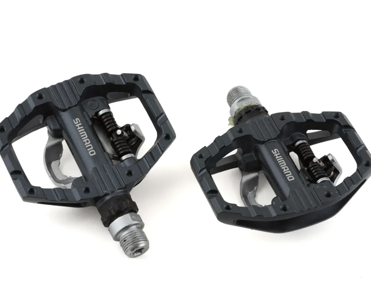 Shimano Pedals & Cleats|Holiday Shopping|PD-EH500 SPD/Platform Pedals (Black) (Dual-Purpose)