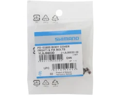 Shimano Pedals & Cleats|PD-ES600 Body Cover & Fixing Bolts (Silver) (For Right Pedal)