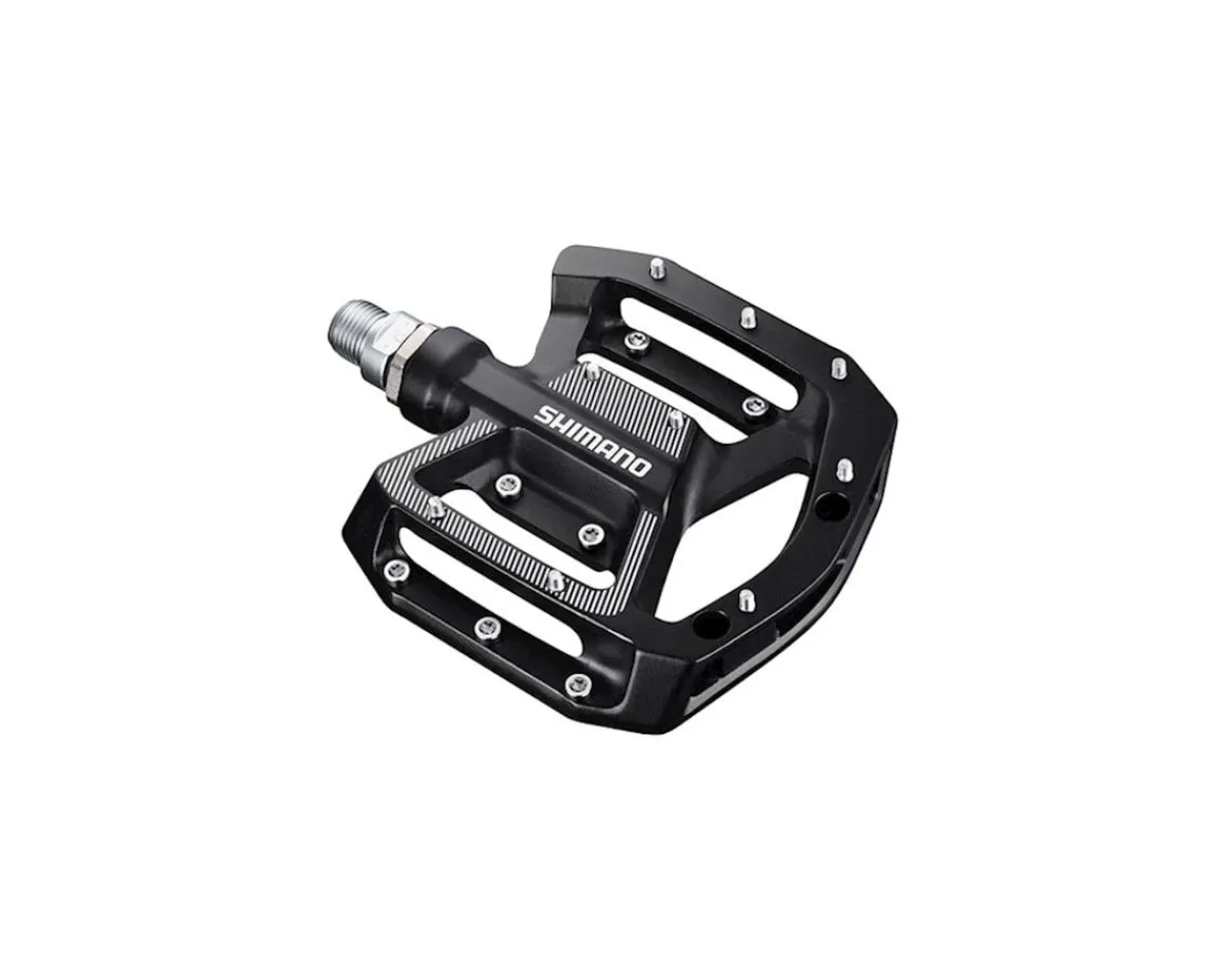 Shimano Pedals & Cleats|PD-GR500 Flat Pedals (Black)