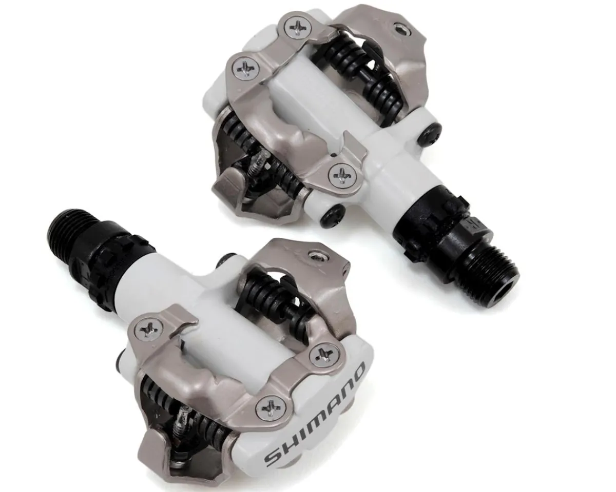 Shimano Pedals & Cleats|Holiday Shopping|PD-M520 Mountain SPD Pedals (White)