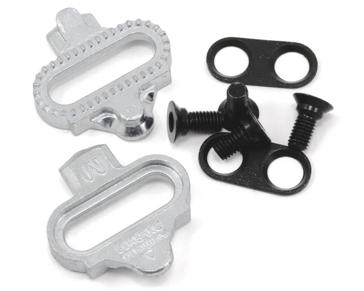 Shimano Pedals & Cleats|PD-M324 SPD/Platform Pedals (Silver) (Dual-Purpose)