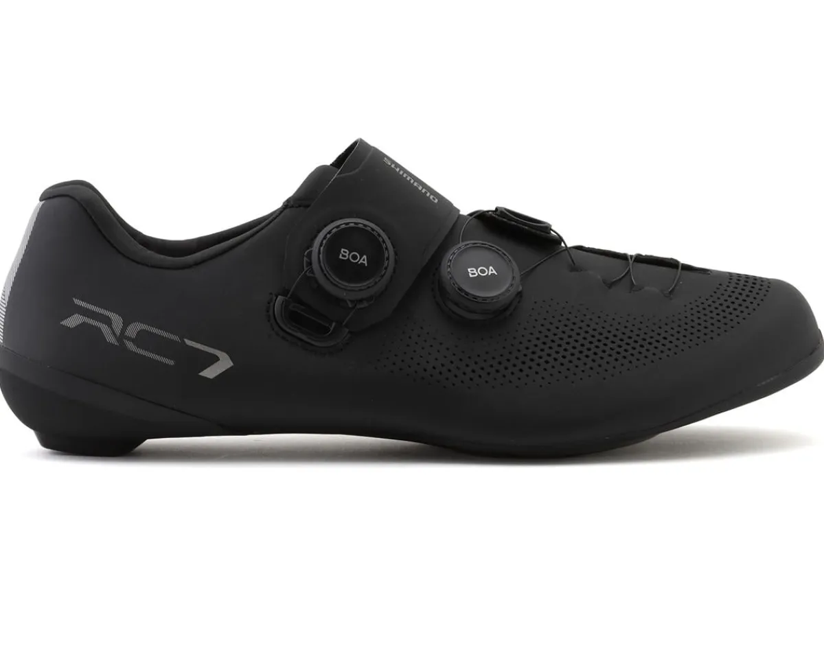 Shimano Holiday Shopping|Shoes, Socks, & Footwear|RC7 Road Bike Shoes (Black) (45) (Wide) (SH-RC703E)