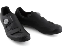 Shimano Shoes|Shoes, Socks, & Footwear|RC5 Road Bike Shoes (Black) (Standard Width) (40)