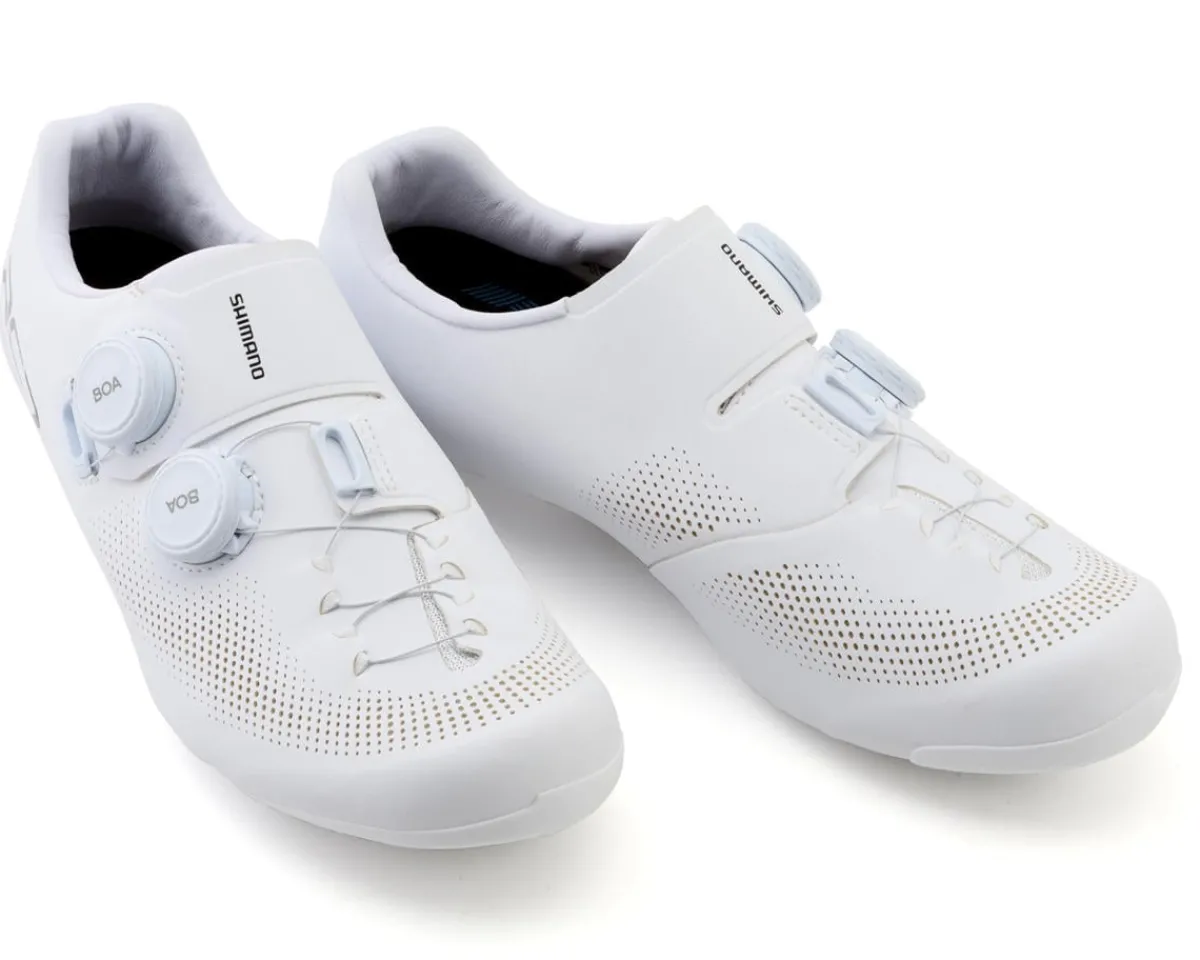 Shimano Shoes|Holiday Shopping|RC7 Road Bike Shoes (White) (43) (Wide) (SH-RC703E)