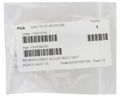 Shimano Cables & Housing|Derailleurs & Parts|RD-M410 Cable Adjust Bolt Unit (Black)