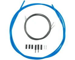 Shimano Cables & Housing|Road Optislick Derailleur Cable & Housing Set (Blue) (1.2mm) (1800/2100mm)