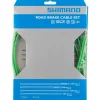 Shimano Brakes|Cables & Housing|Road PTFE Brake Cable & Housing Set (Green) (1.6mm) (1000/2050mm)