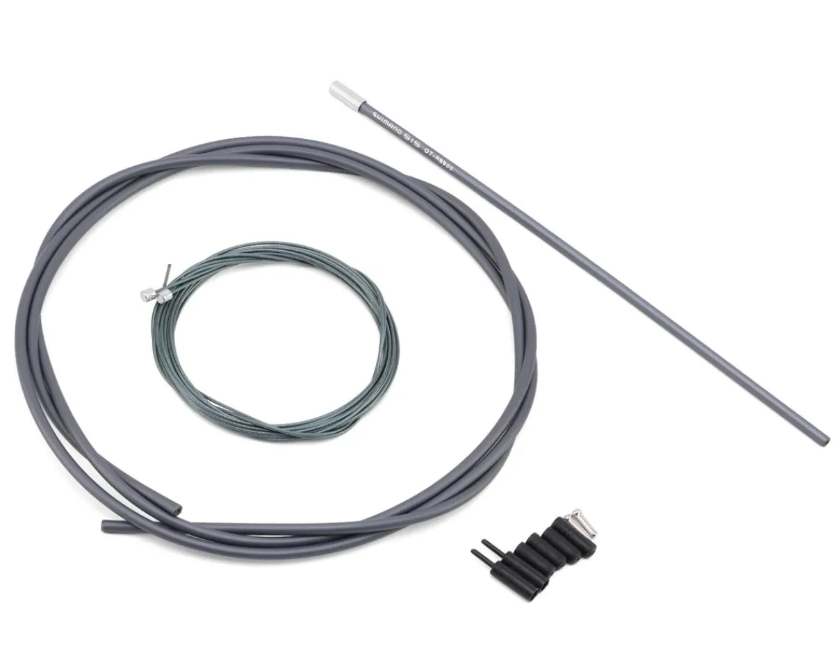 Shimano Cables & Housing|Holiday Shopping|105 R7000 Road Optislick Derailleur Cable & Housing Set (Grey) (1.2mm) (1800/2100mm)