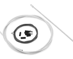 Shimano Replacement Parts|Cables & Housing|105 R7000 Road Optislick Derailleur Cable & Housing Set (White) (1.2mm) (1800/2100mm)