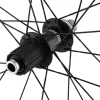 Shimano Wheels & Parts|Holiday Shopping|105 RS710 C46 Carbon Road Wheelset (Black) ( HG 11/12) (700c) (Centerlock) (Tubeless)